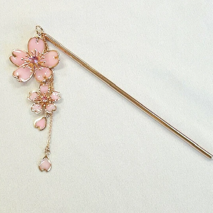 Peineta Kanzashi Sakura