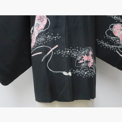 Kuro Tsuzumi Haori – Kimono Jacket