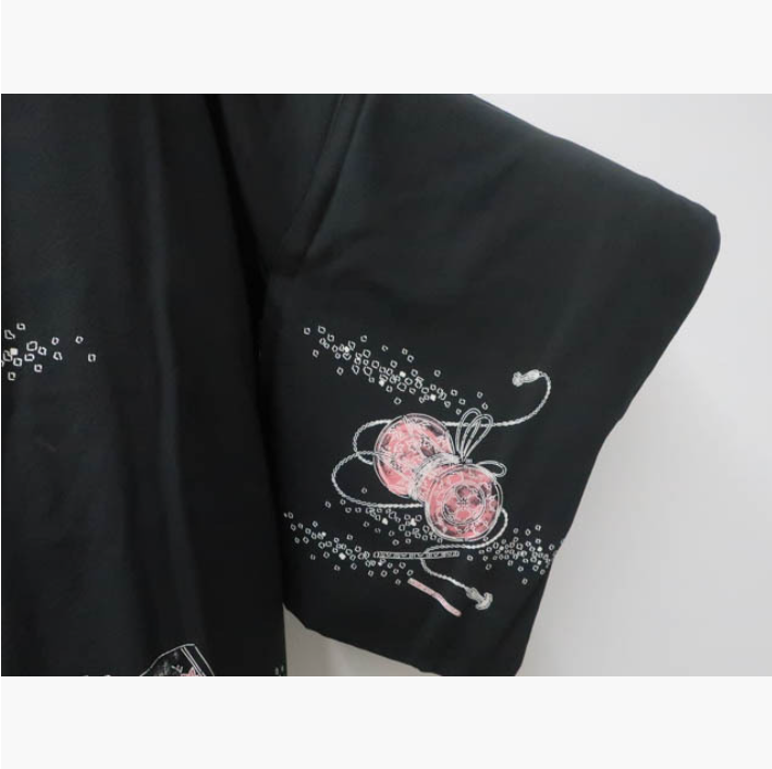 Kuro Tsuzumi Haori – Kimono Jacket