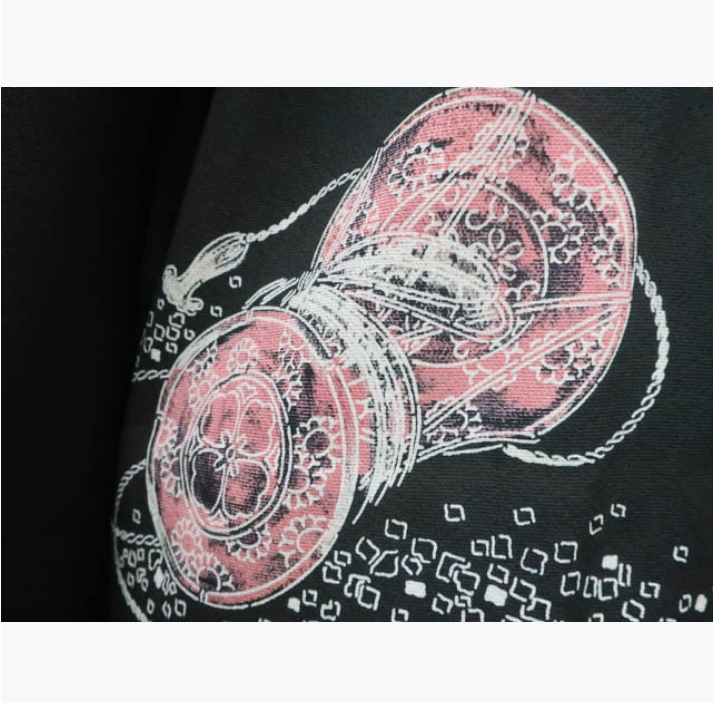 Kuro Tsuzumi Haori – Kimono Jacket