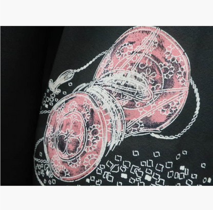 Kuro Tsuzumi Haori – Kimono Jacket