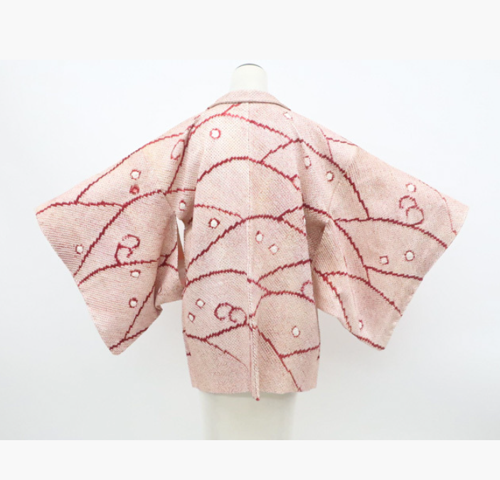 Aka Shibori Haori – Kimono Jacket