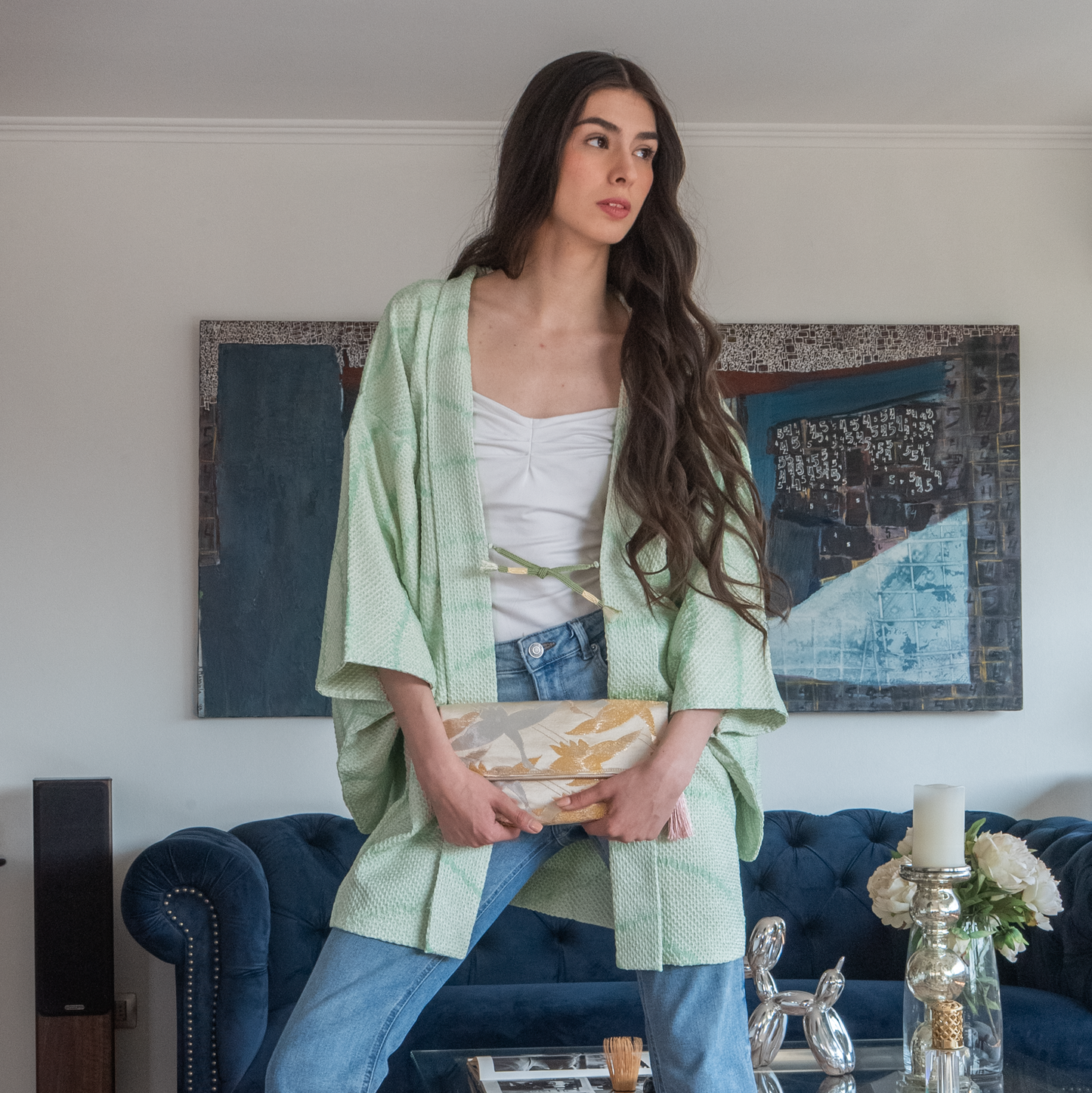 Midori Haori – Kimono Jacket japonesa