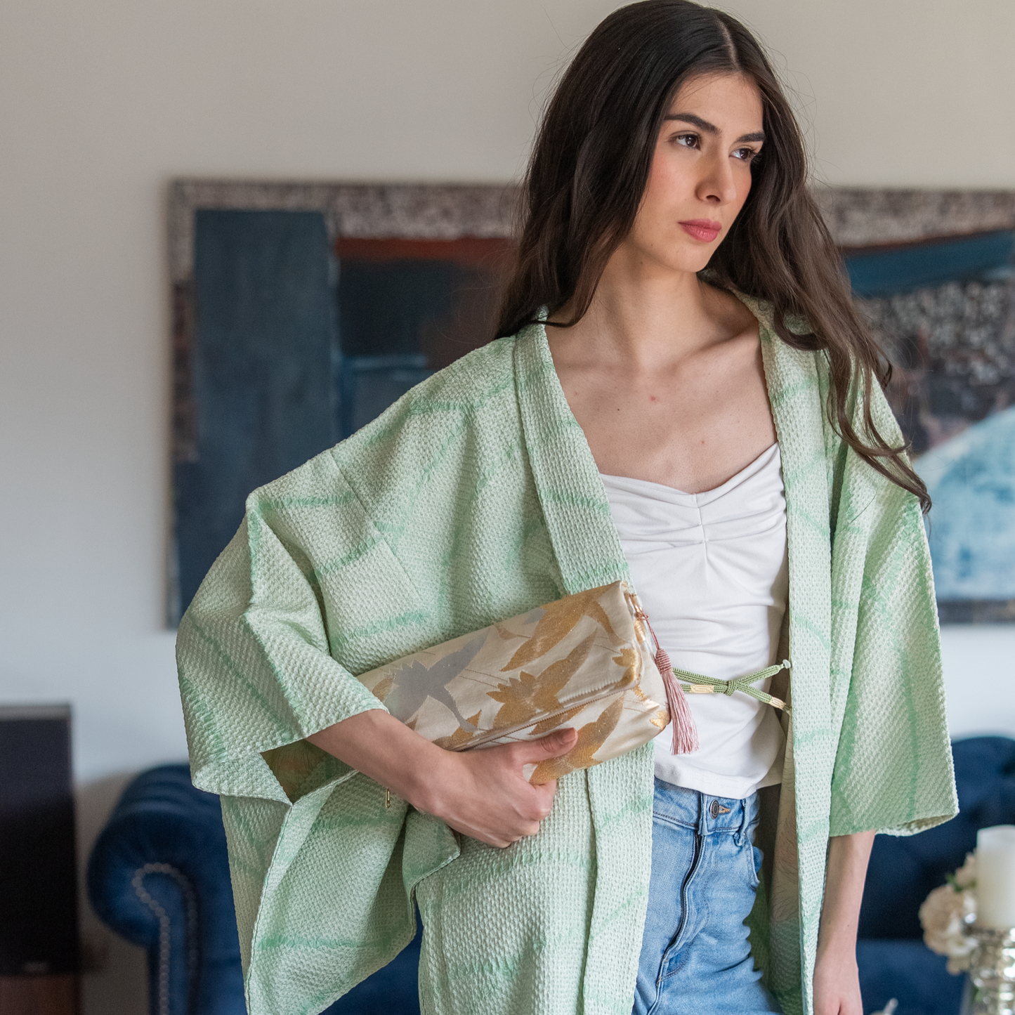 Midori Haori – Kimono Jacket japonesa